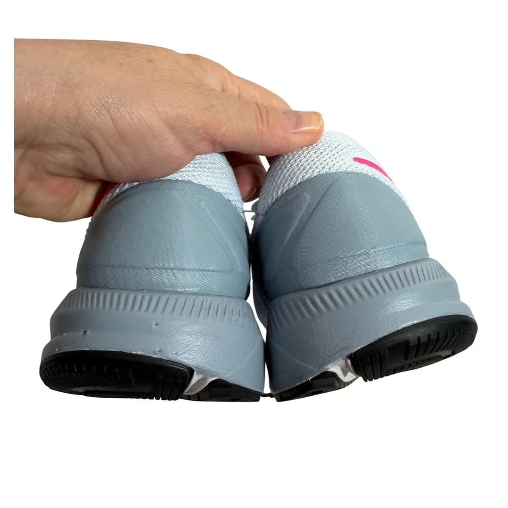Nike Air Zoom Structure 22 Running Shoes Womens 9.5 Grey Pink AA1640-402
